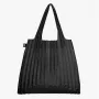 Pleated bag LOQI – black