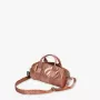 Weekender bag LOQI – rose gold (small)