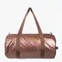 Weekender bag LOQI – rose gold (large)