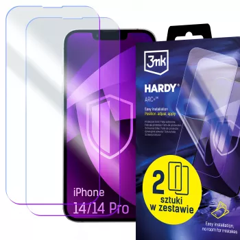 3mk Hardy ARC+ 4 Layers Screen Protector for Apple iPhone 14/14 Pro