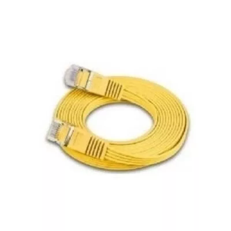 Wirewin Slim Cat6 U/FTP Patch Cable RJ45, 2 m, Yellow