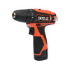 YATO YT-82901 Cordless Drill Driver, 12 V, 30 Nm, 1 x 2.0 Ah Li-Ion