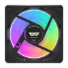 Darkflash Gauss G24 120 mm ARGB PWM Case Fan, Black