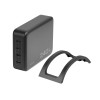 Logilink USB-C Desktop charger, 240 W, GaN, 4-port, 4x USB-C (PD), Black