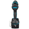 Makita DHP484RFJ Cordless Drill Driver, 2000 RPM, Black/Blue