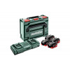 Metabo 18 V LiHD Battery 8.0 Ah, 4 pcs. + Charger (685135000)