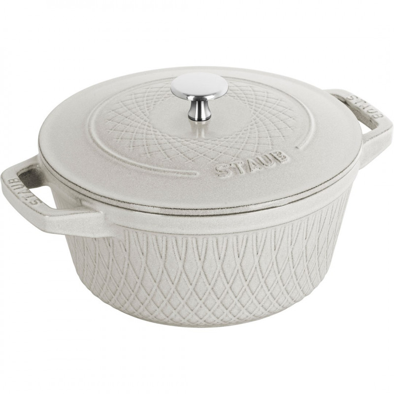 STAUB Special Cocotte Round Cast Iron Pot, 2.3 l, Truffle