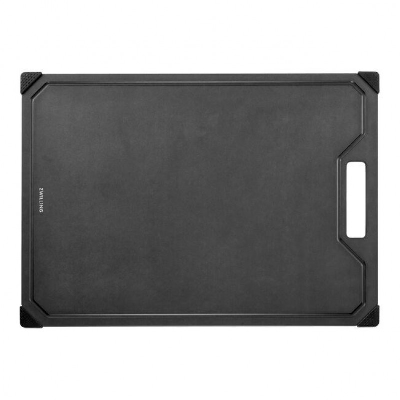 ZWILLING kitchen board wood fiber 42x30 cm, Black