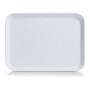 Zeller 26693 Melamine Tray, Melamine, White, 24 x 18 cm