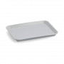 Zeller Tray 26694, 24 x 18 cm, plastic, grey, rectangular