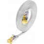 Wirewin Slim Cat6a U/FTP Patch Cable RJ45, 0.25 m, White