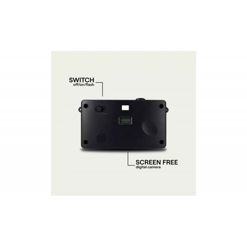 Camp Snap Digital Camera CS-V105-WT-WW, White