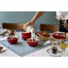 Staub Ceramique Bowl set 0.4 L Round Ceramic Red 4 pc(s)