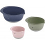 Emsa Mixing Bowl Set colourful Prep & Bake 3-piece