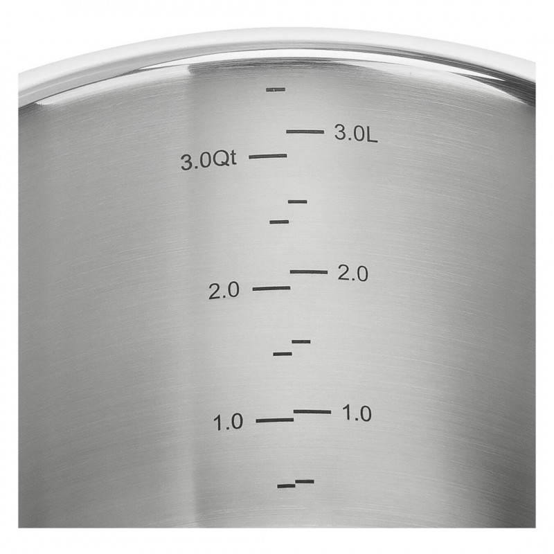 ZWILLING Pro 3.5 L Round Silver Cooking Pot