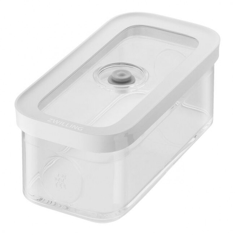 ZWILLING 1026082 Rectangular Food Storage Containers, 5.4 L, Transparent/White, 5 pcs