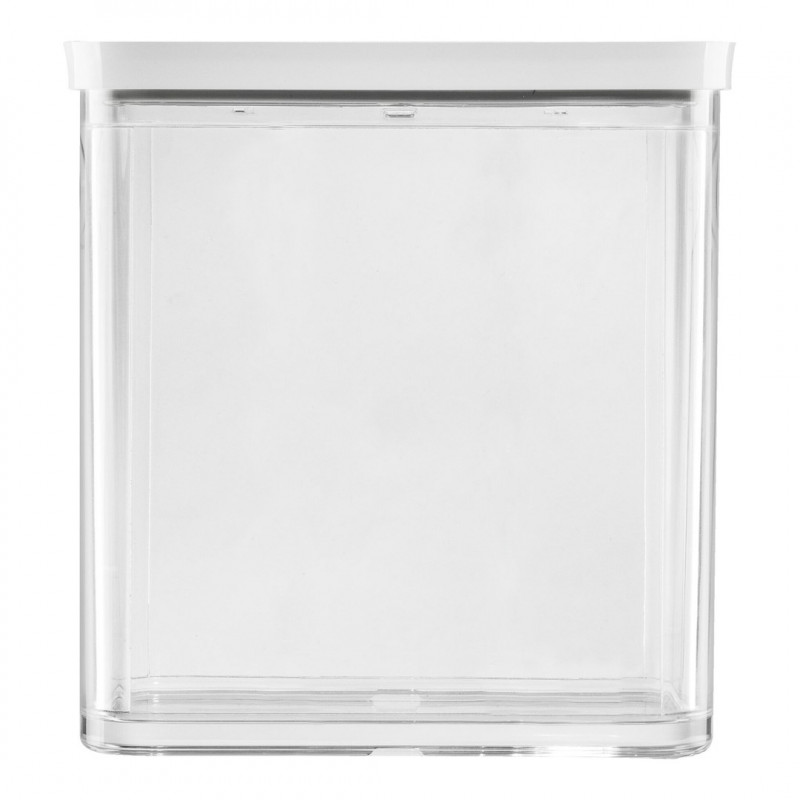 ZWILLING 1026082 Rectangular Food Storage Containers, 5.4 L, Transparent/White, 5 pcs