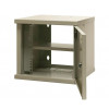 Emiter EMITERNET 10 inch 6U Single-Section Wall Cabinet, Sheet Metal Door, 315 x 310 x 330 mm (EM/SOHO-B-6U)