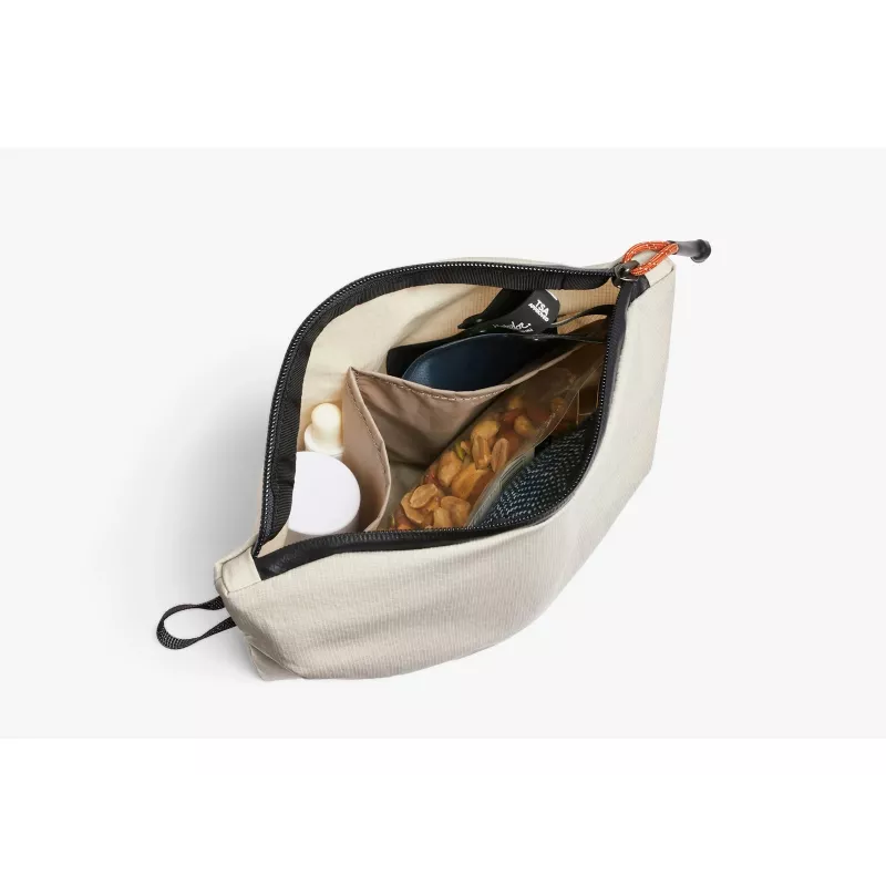 Bellroy Lite Pouch Duo, Set of 2 Travel Organizers (18 x 27 x 1.5 cm, 8 x 23 x 6 cm), Ash