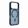 Evelatus Silver-Shield Skin Feel 2-in-1 MagSafe Case for Apple iPhone 18 Pro Max, Navy Blue
