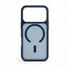Evelatus Silver-Shield Skin Feel 2-in-1 MagSafe Case for Apple iPhone 18 Pro Max, Navy Blue