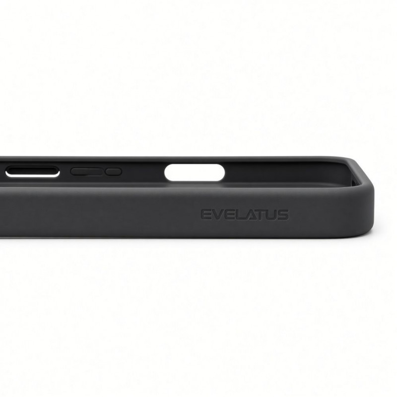 Evelatus Silver-Shield Skin Feel 2-in-1 MagSafe Case for Apple iPhone 18 Pro, Smoke Grey