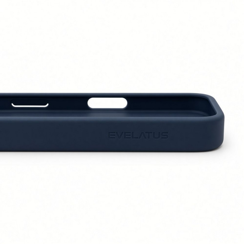 Evelatus Silver-Shield Skin Feel 2-in-1 MagSafe Case for Apple iPhone 18 Pro, Navy Blue