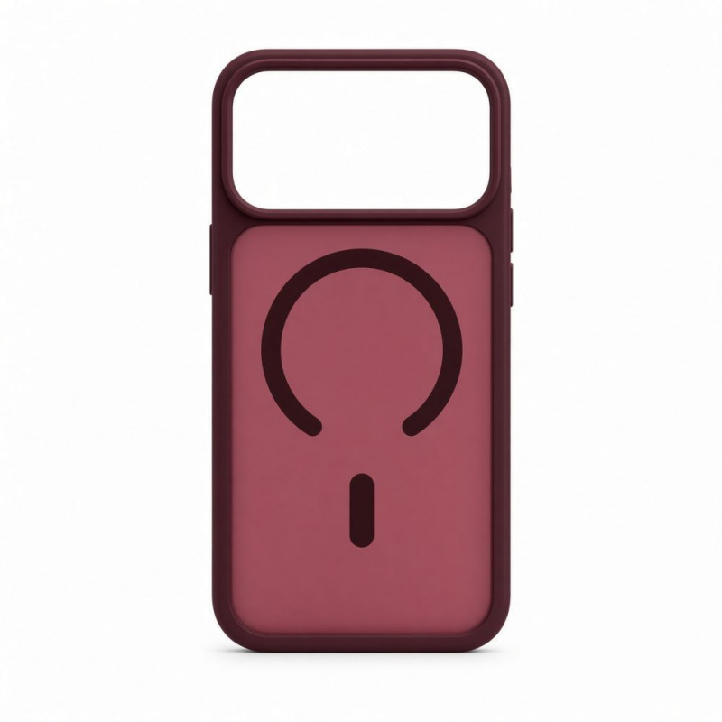 Evelatus Silver-Shield Skin Feel 2-in-1 MagSafe Case for Apple iPhone 18 Pro Max, Burgundy