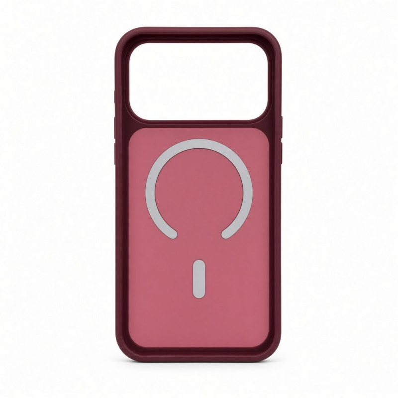 Evelatus Silver-Shield Skin Feel 2-in-1 MagSafe Case for Apple iPhone 18 Pro Max, Burgundy