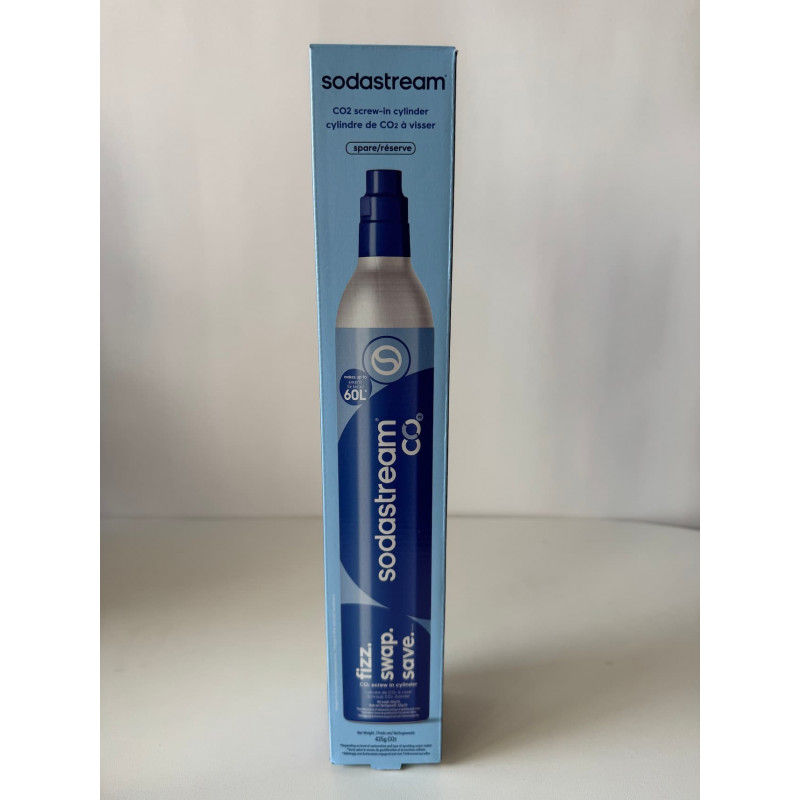 SodaStream Alcojet CO2 Spare Cylinder with Gas, Blue