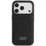 Audi Synthetic Leather MagSafe Case for iPhone 18 Pro / 17 Pro, Black