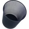 WEDO Office Wire Waste Paper Basket, 18 L, Round, Black, Height 350 mm