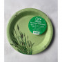 Gogreen Reed Go Green eco-friendly paper plates Ø18cm 10 pcs