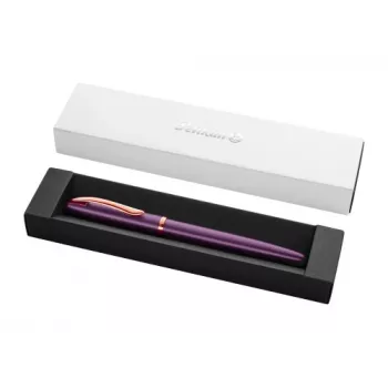 Pelikan Jazz Noble Elegance Rollerball, Purple, Plug-In Cap, Lacquered Upper and Lower Part