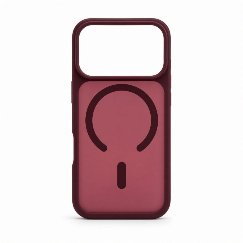 Evelatus Silver-Shield Skin Feel 2-in-1 MagSafe Case for Apple iPhone 18 Pro, Burgundy