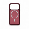Evelatus Silver-Shield Skin Feel 2-in-1 MagSafe Case for Apple iPhone 18 Pro, Burgundy