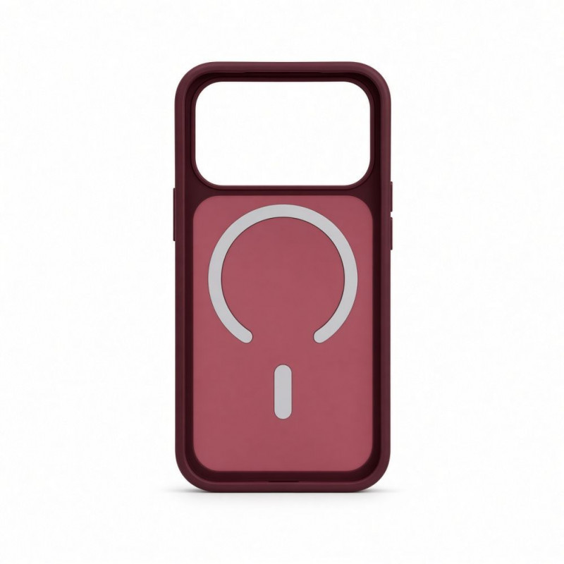 Evelatus Silver-Shield Skin Feel 2-in-1 MagSafe Case for Apple iPhone 18 Pro, Burgundy
