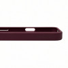 Evelatus Silver-Shield Skin Feel 2-in-1 MagSafe Case for Apple iPhone 18 Pro, Burgundy
