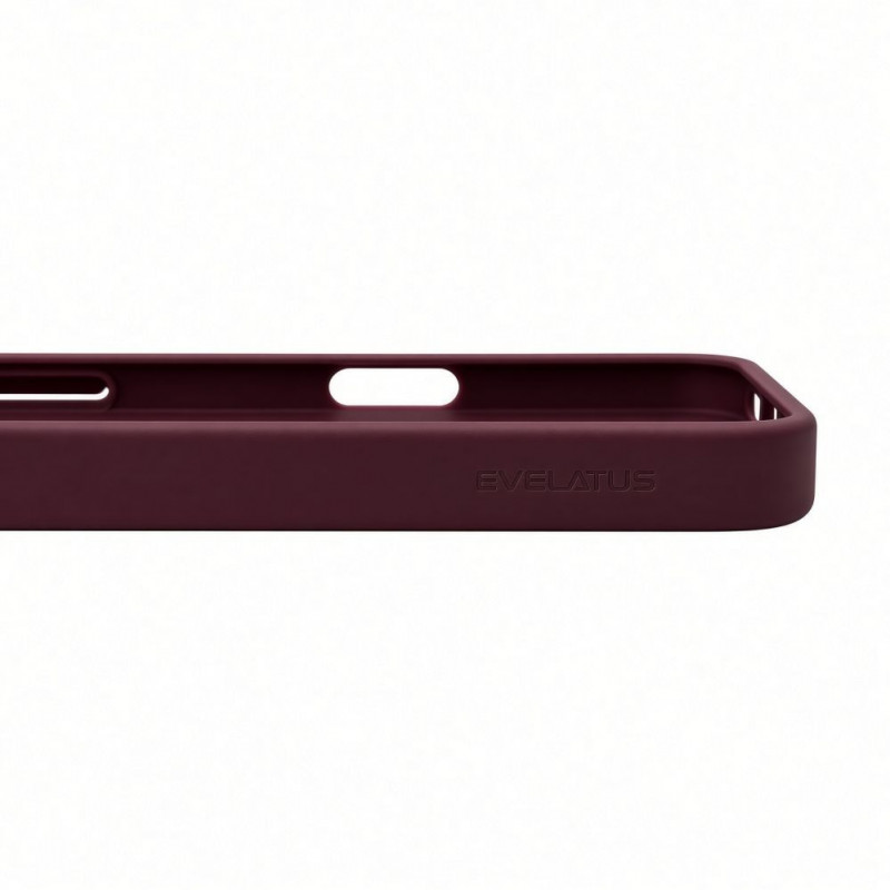 Evelatus Silver-Shield Skin Feel 2-in-1 MagSafe Case for Apple iPhone 18 Pro, Burgundy