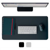 Leitz Desk Pad, 700 x 360 mm, Recycled Leather, Smooth, Dark Grey (5385-00-89)