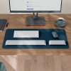 Leitz Desk Pad, 700 x 360 mm, Recycled Leather, Smooth, Dark Grey (5385-00-89)