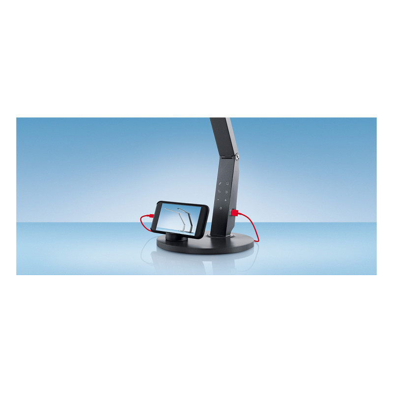 Hansa LED Vario Plus desk lamp 10.5 W anthracite