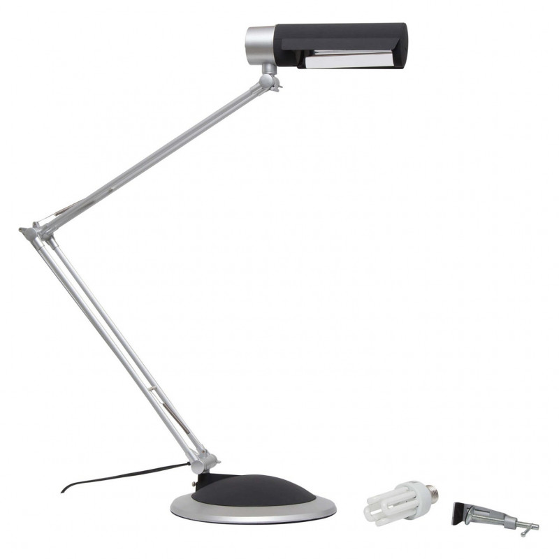 MAUL MAULoffice LED Desk Lamp, 9.5 W, Silver