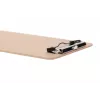 MAUL MAULbasic Clipboard DIN A5 Portrait, Hardboard, Metal Clip, 8 mm Clamping Width, Rounded Corners