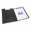 Rapesco Clipboard Folder, A4, Polypropylene, Black (1641)