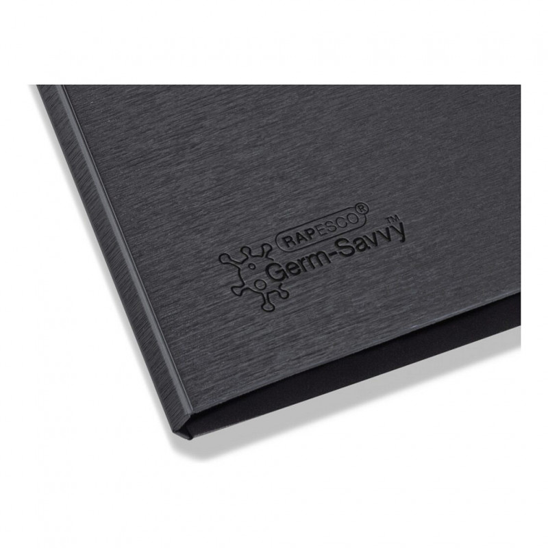 Rapesco Clipboard Folder, A4, Polypropylene, Black (1641)