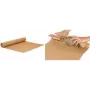 RAADHUIS Packing Paper Roll, 750 mm x 250 m, Brown Kraft Paper, 70 g/m², Brown Striped