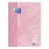 Oxford Collegeblock Touch Pastell, DIN A4+, Lined (Ruling 27), 80 Sheets, Optik Paper, 4-Hole Punched