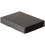 FALKEN PURE Storage Box for 500 Sheets, 18 x 25 x 4 cm, Black