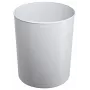 HAN Safety Waste Paper Bin, Flame-Retardant, 13 L, Light Grey